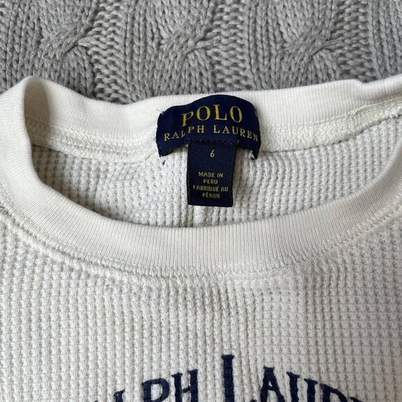 Ralph Lauren Thermal Top ~ 6 - Picture 6 of 6